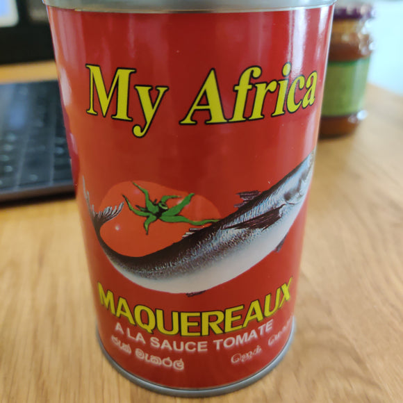 My Africa Jack mackerel in tomato sauce - tomaatti kastikeessa 425g