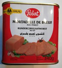 Beef Luncheon meat with chicken - Makkaraleike (naudan- ja kanaliha) Halal 340g