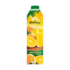 Pfanner 100% orange juice - Appelsiinimehu 1L